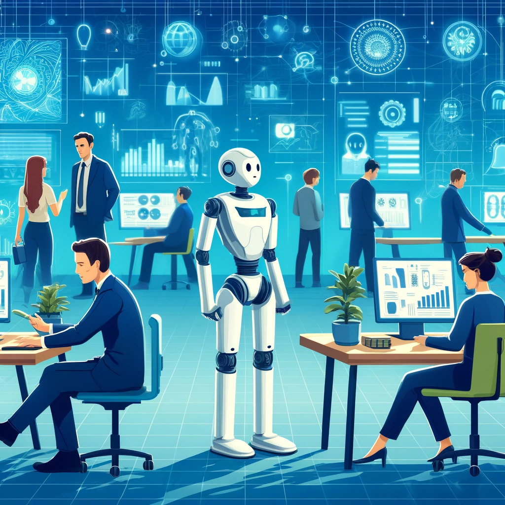 AI och framtidens arbetsplats: En ny era av innovation och automatisering